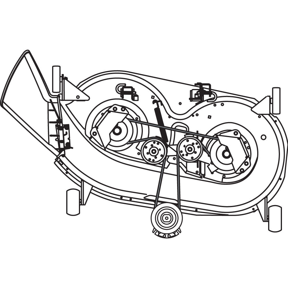 Craftsman 42 inch 2025 mower deck parts list