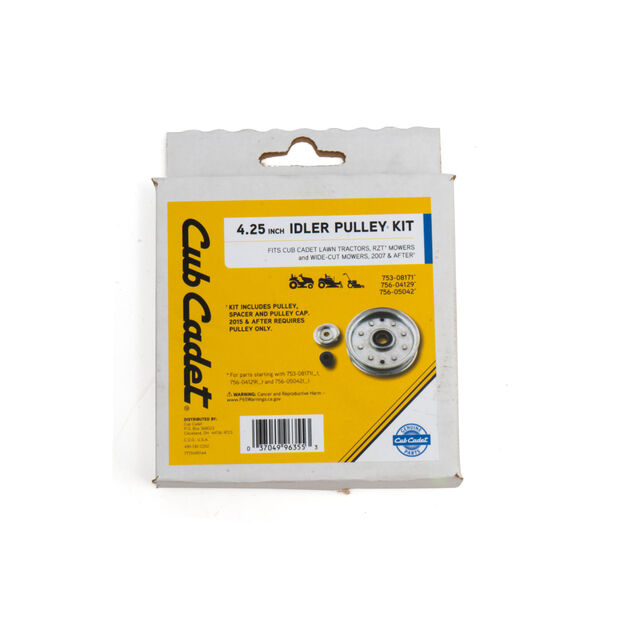 Idler Pulley Kit - 4.25&quot;