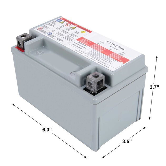 Battery 12V 68Ah filled 55413, 56312, 56530 (58556318G) - Spare parts for  agricultural machinery and tractors.
